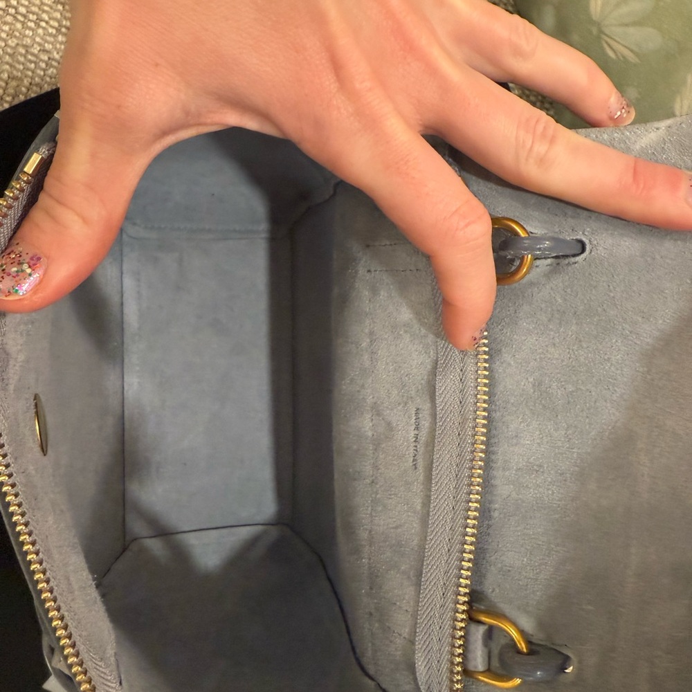 Celine Nano Belt Bag in Artic Blue - Picture 9 of 15